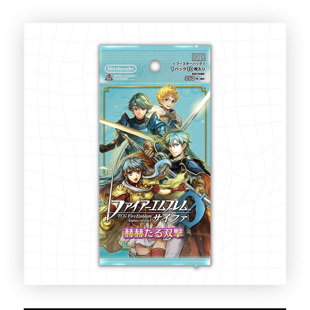 Fire Emblem Cipher B11 Booster Glorious Twinstrike - Rapp Collect