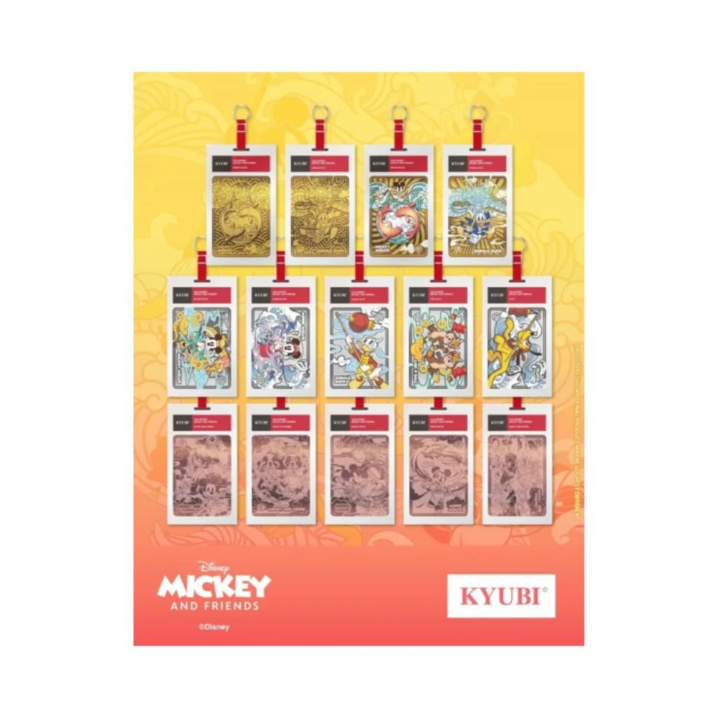 Kyubi Card Charm Collection Mickey and Friends (1 pack) - Rapp Collect