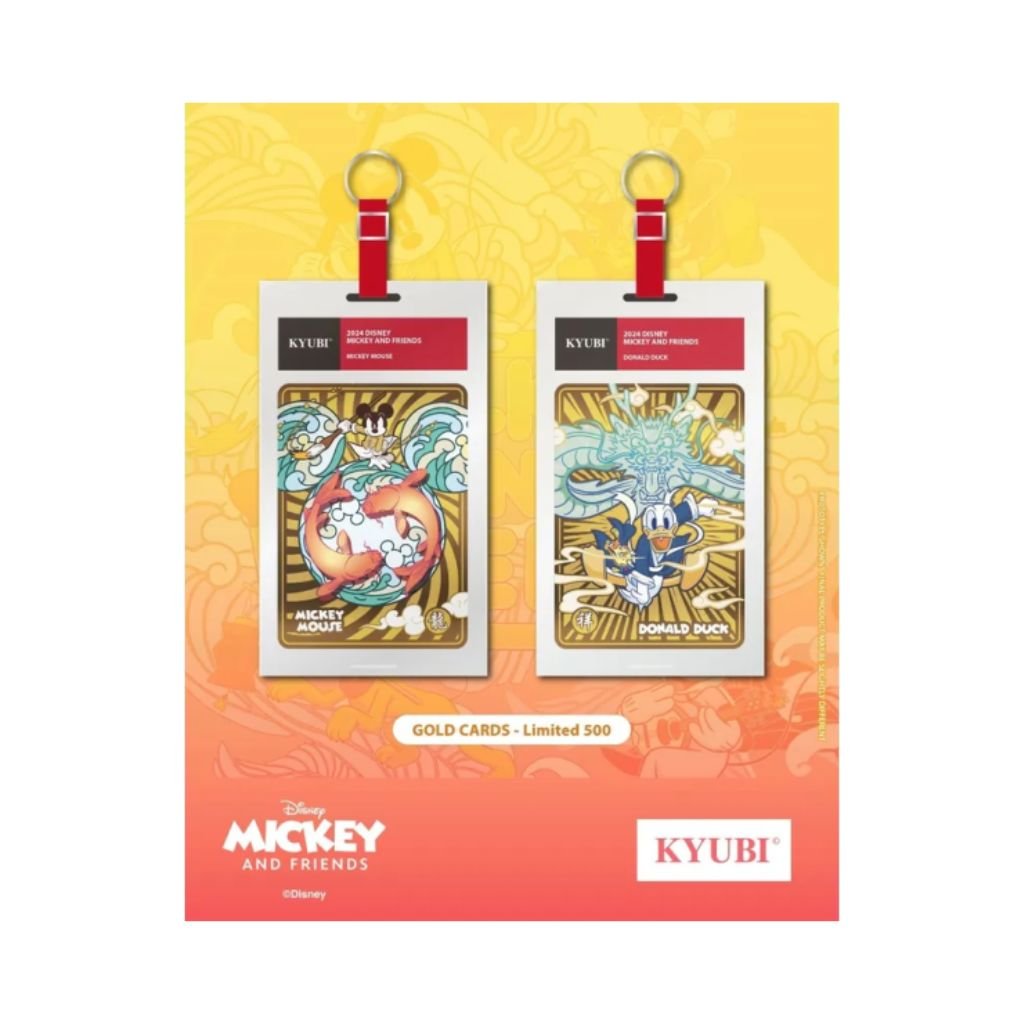 Kyubi Card Charm Collection Mickey and Friends (1 pack) - Rapp Collect