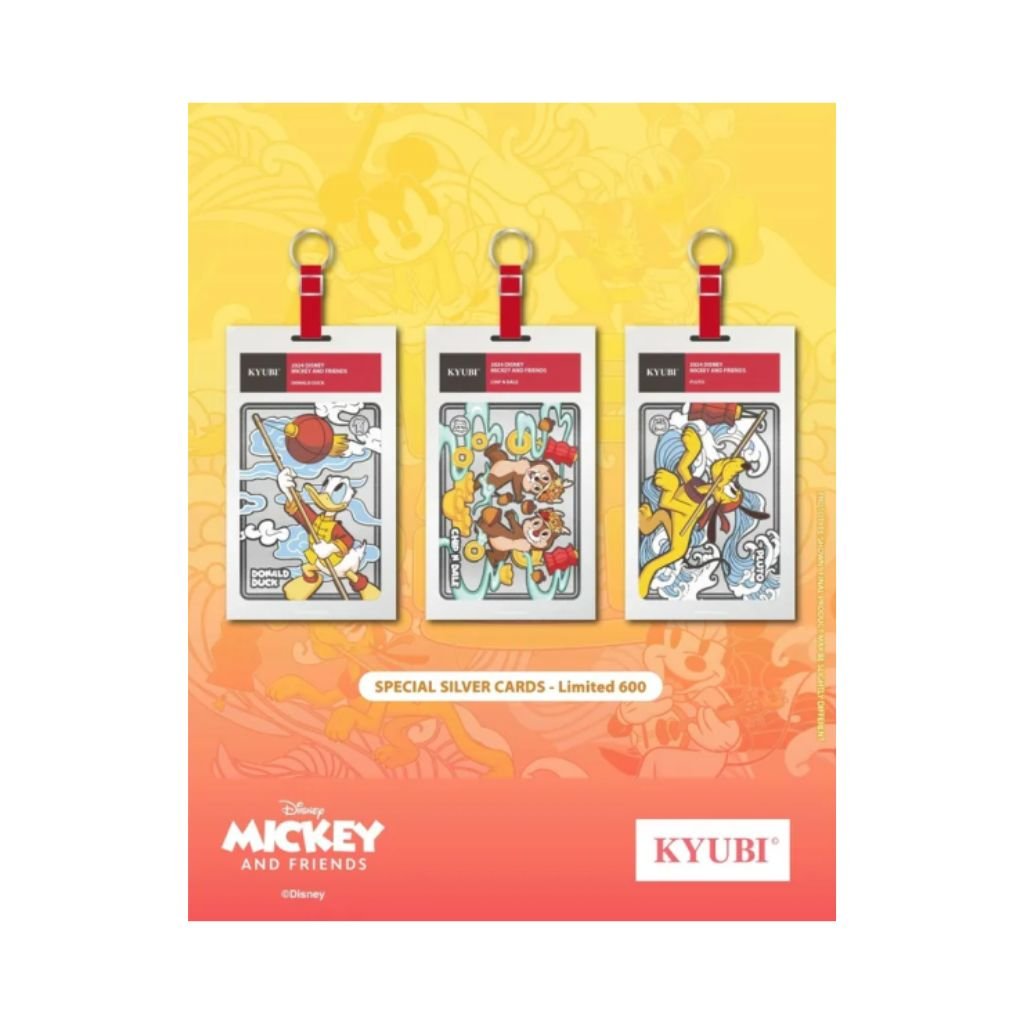 Kyubi Card Charm Collection Mickey and Friends (5 packs) - Rapp Collect