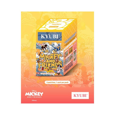 Kyubi Card Charm Collection Mickey and Friends (5 packs) - Rapp Collect