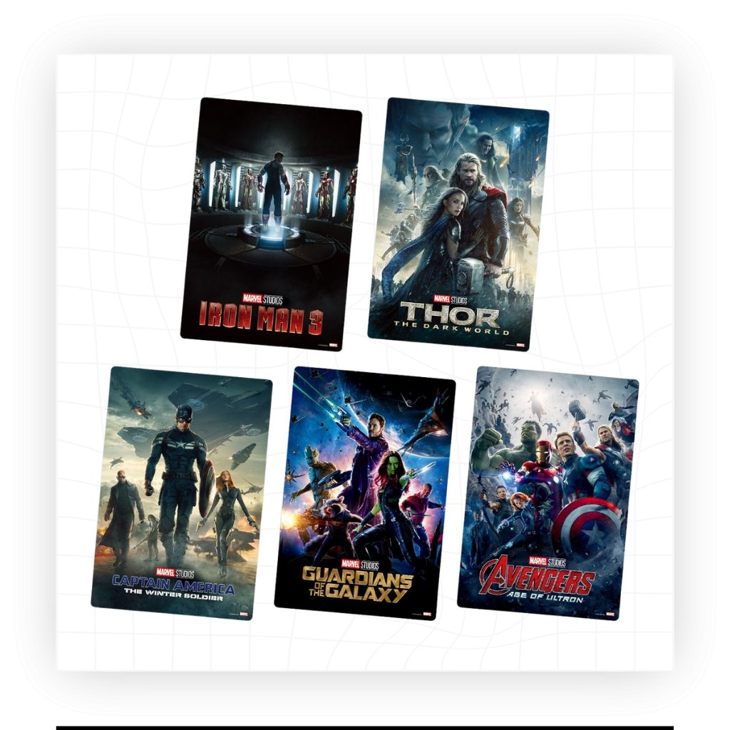 Marvel Infinity Saga Oblatenkarte 