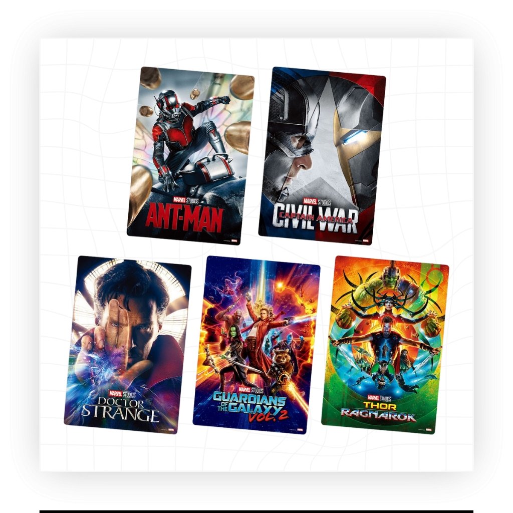 Marvel Infinity Saga Oblatenkarte 