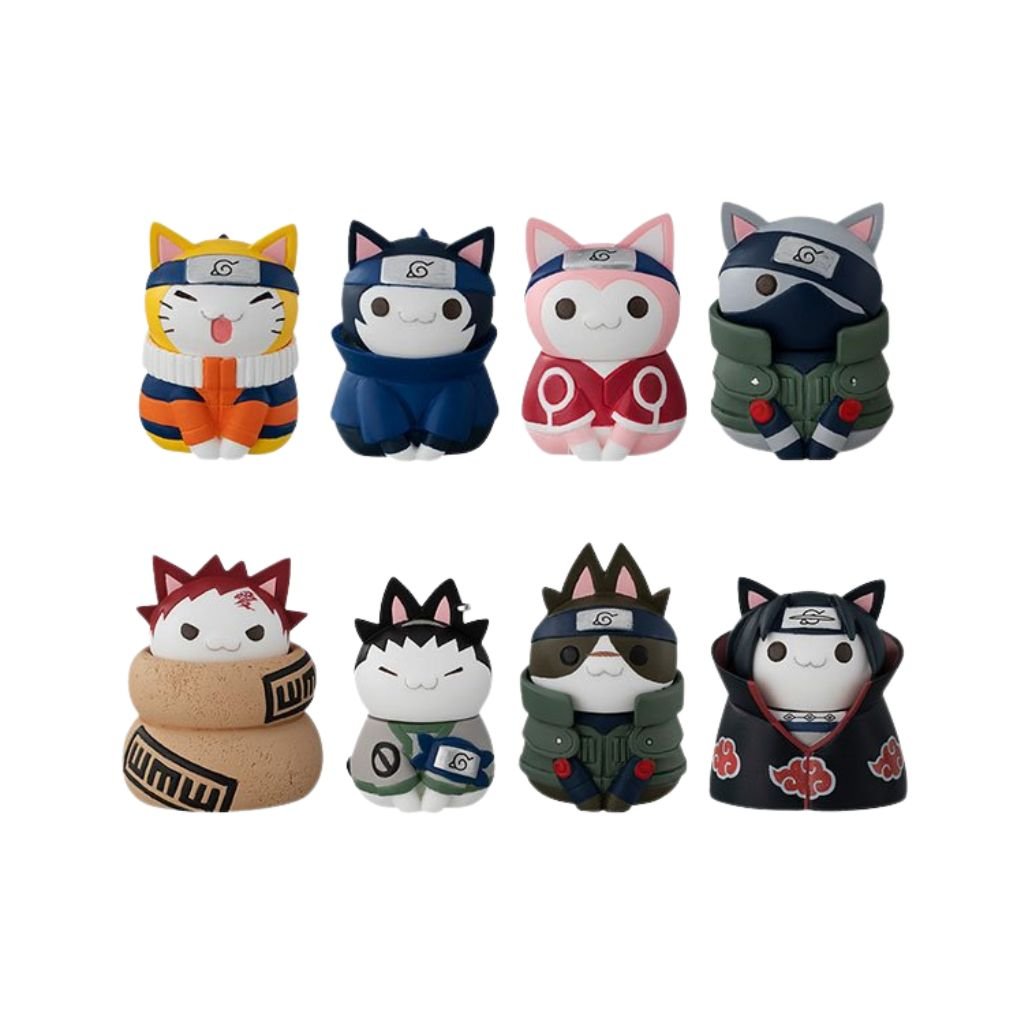 Mega Cat Project Nyaruto! Naruto Konoha no Yukai na Nyanko-tachi (Complete Set) - Rapp Collect