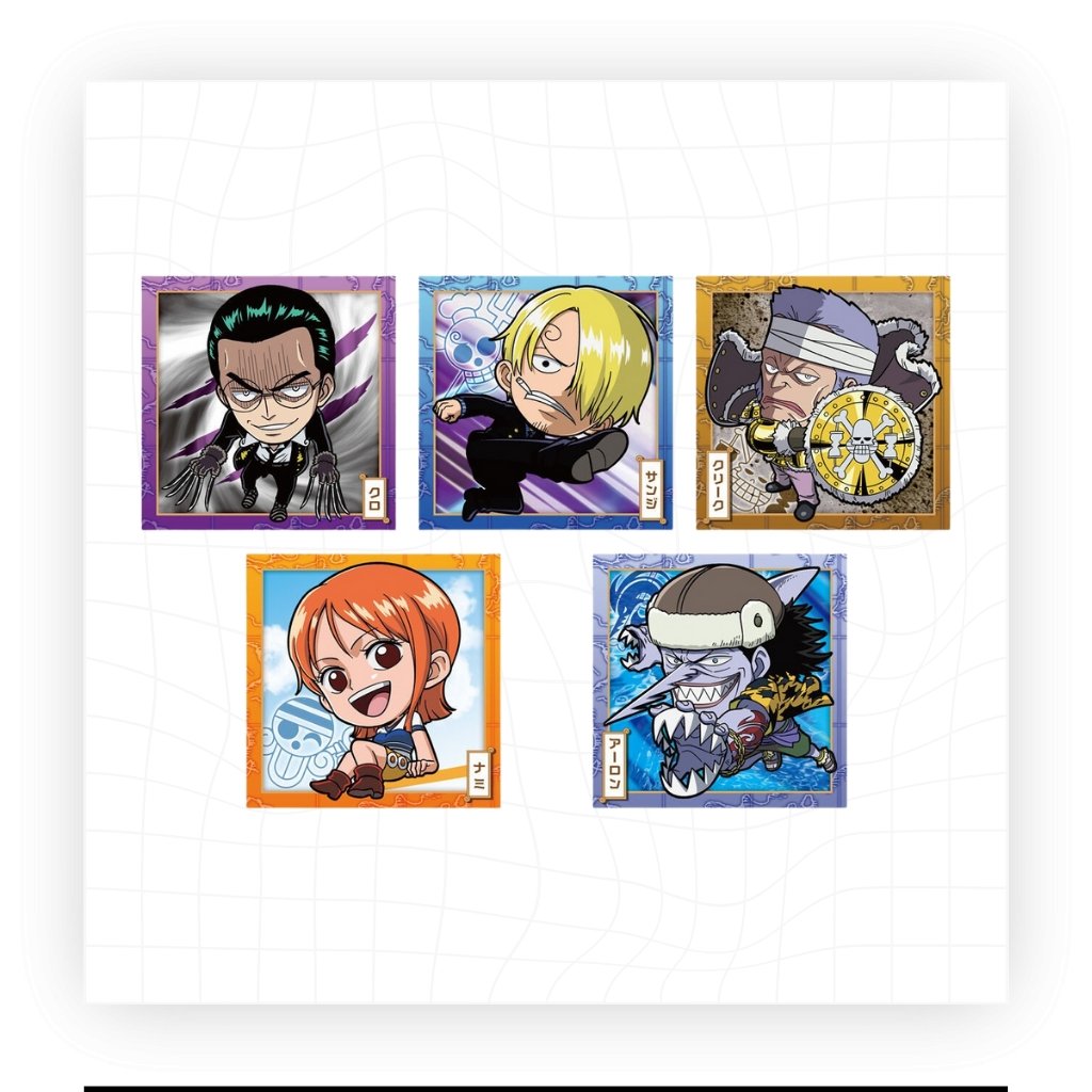 Niformation One Piece Piraten-Waffelaufkleber 