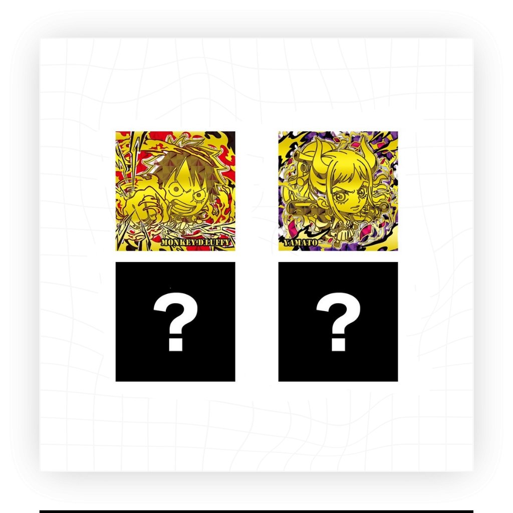 Niformation One Piece Piraten-Waffelaufkleber 