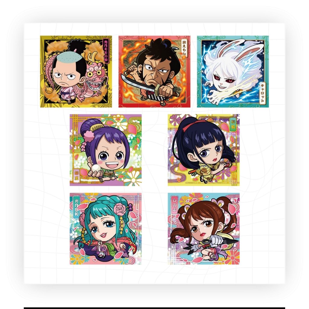 Niformation One Piece Piraten-Waffelaufkleber 