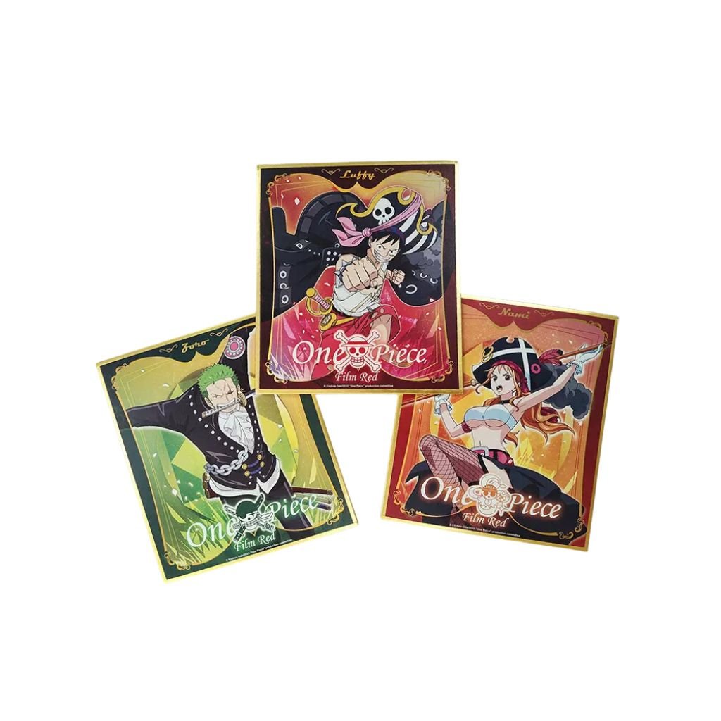 One Piece Film Red Shikishi Art (2 packs) - Rapp Collect