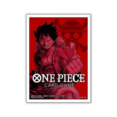 One Piece Official Card Sleeves 1 Monkey D Luffy - Rapp Collect