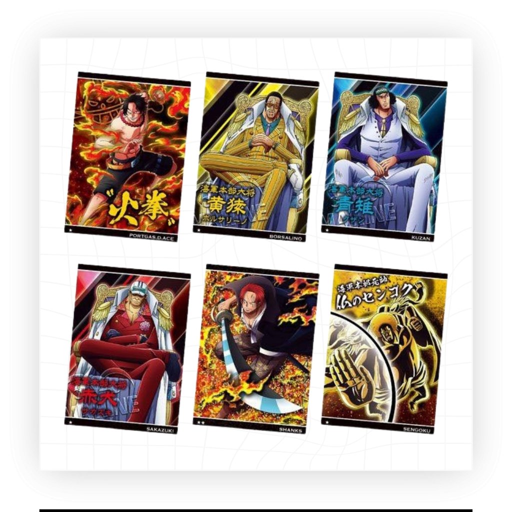 One Piece Wafer Card 09