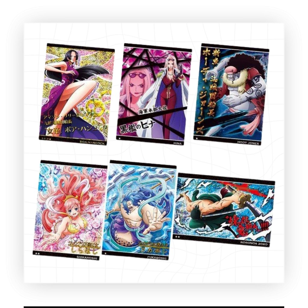 One Piece Waferkarte 09 