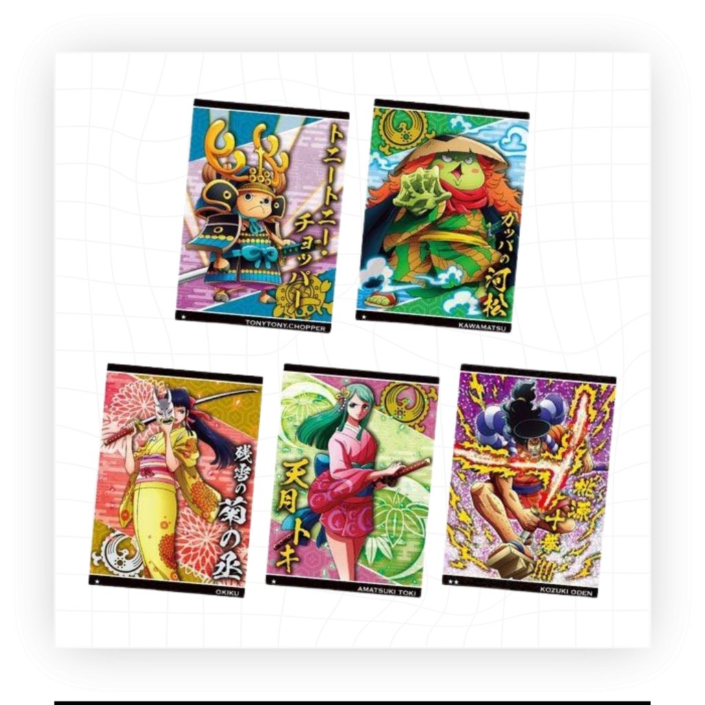 One Piece Waferkarte 09 