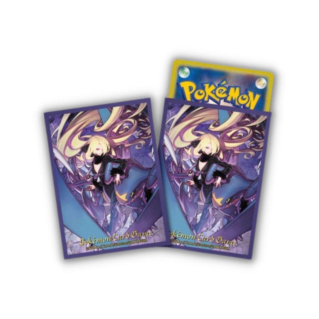Pokemon Card Sleeves Cynthia and Garchomp - Rapp Collect