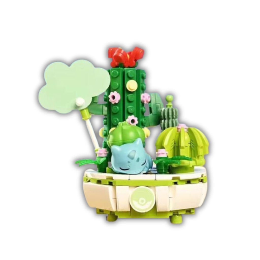 Pokemon Potted Plants Series Bulbasaur Building Blocks - Rapp Collect