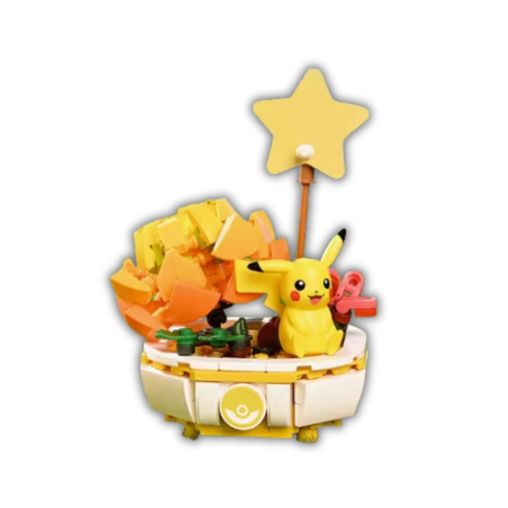 Pokemon Potted Plants Series Pikachu Building Blocks - Rapp Collect