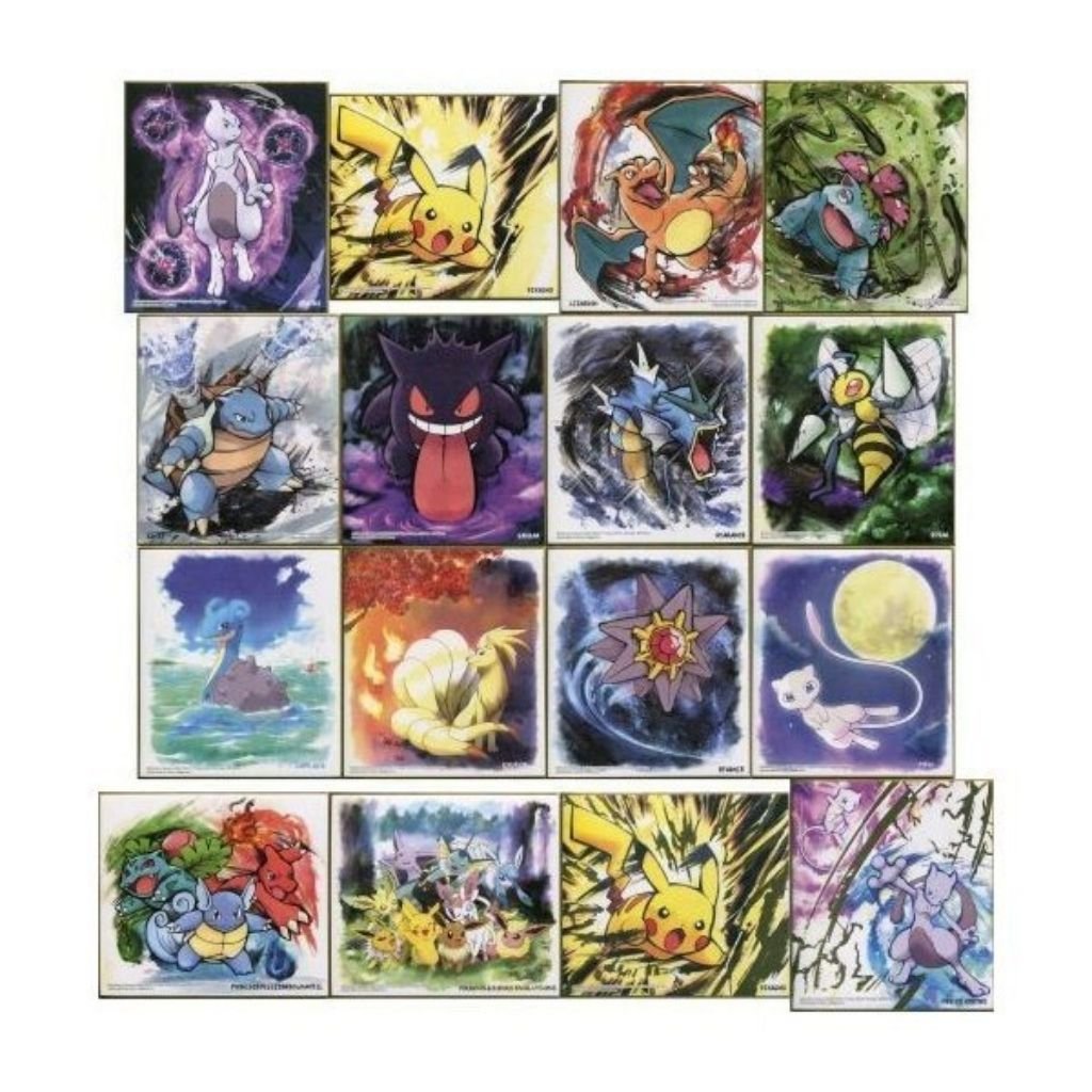 Pokemon Shikishi Art 01 - Rapp Collect