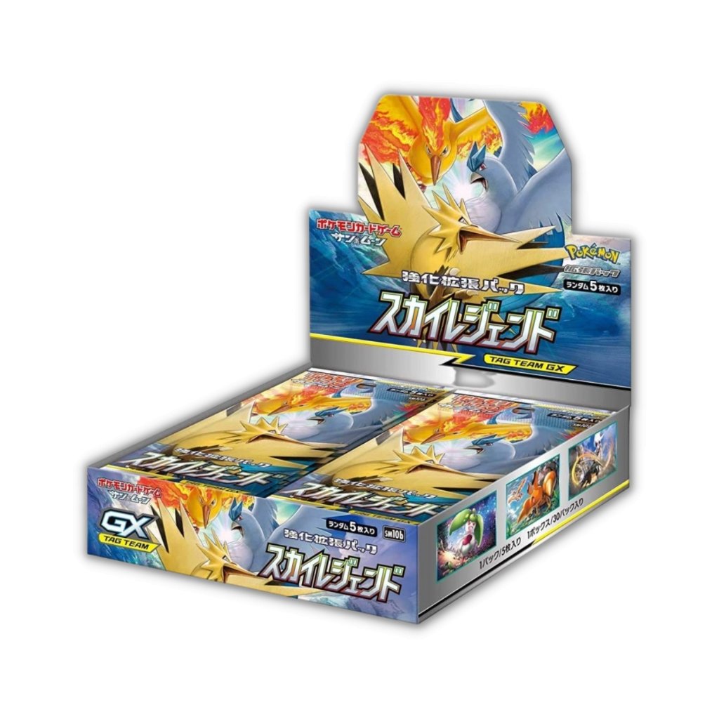 Pokemon SM10b Sky Legends Booster Box - Rapp Collect