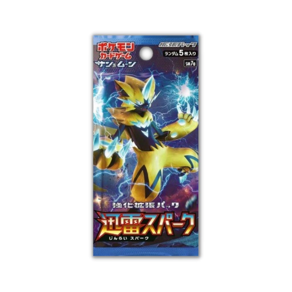 Pokemon SM7a Thunderclap Spark Booster Pack - Rapp Collect