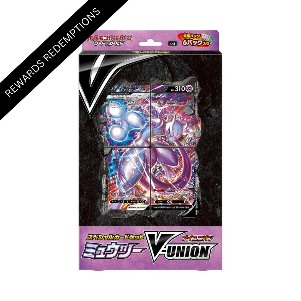 Pokemon SP5 V-Union Mewtwo (Japanese) - Rapp Collect