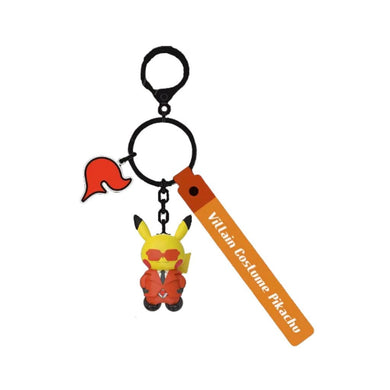 Pokemon Villain Costume Team Flare Keychain - Rapp Collect