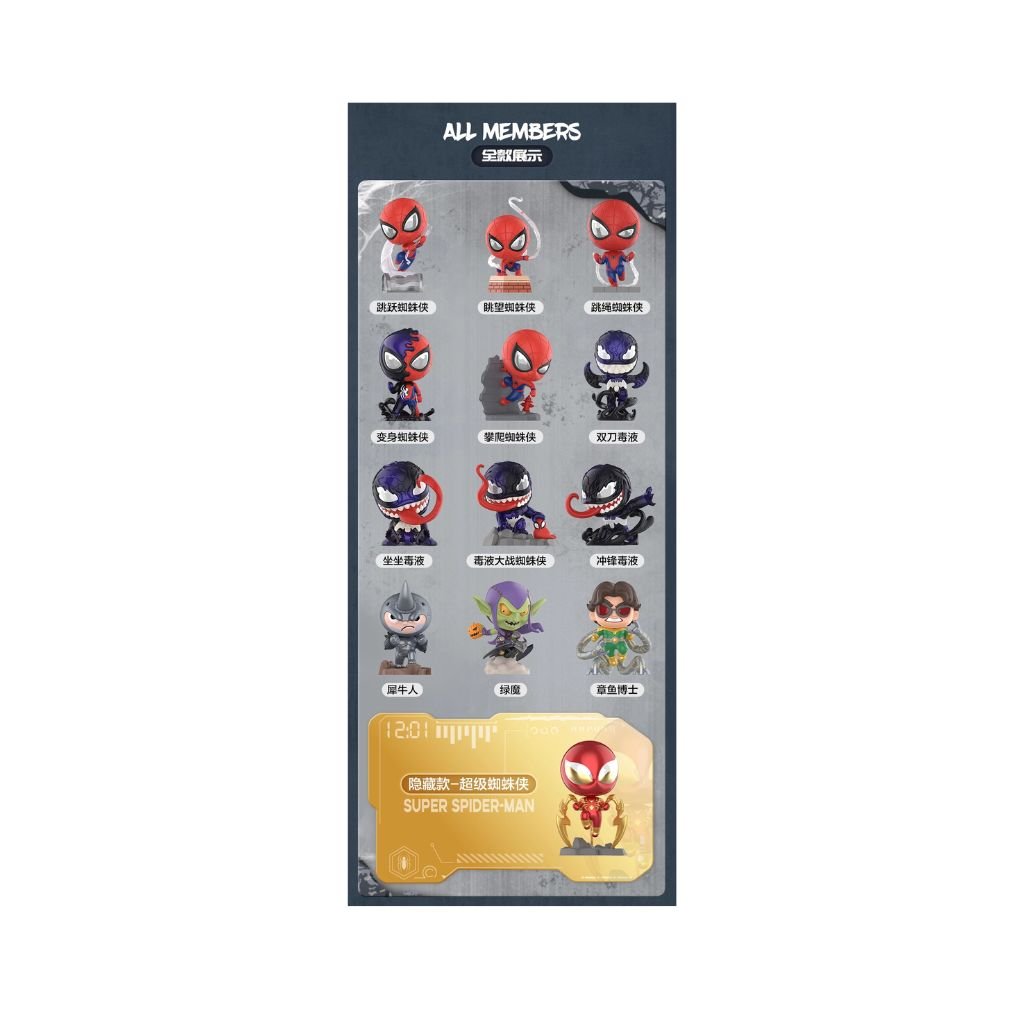 Pop Mart Marvel Spider-Man Maximum Venom Blind Box - Rapp Collect