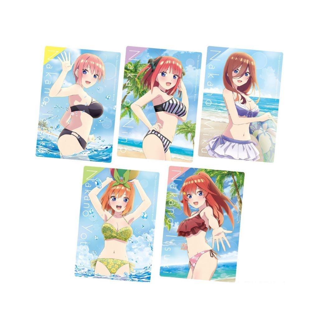 Quintessential Quintuplets Movie Wafer 3 - Rapp Collect