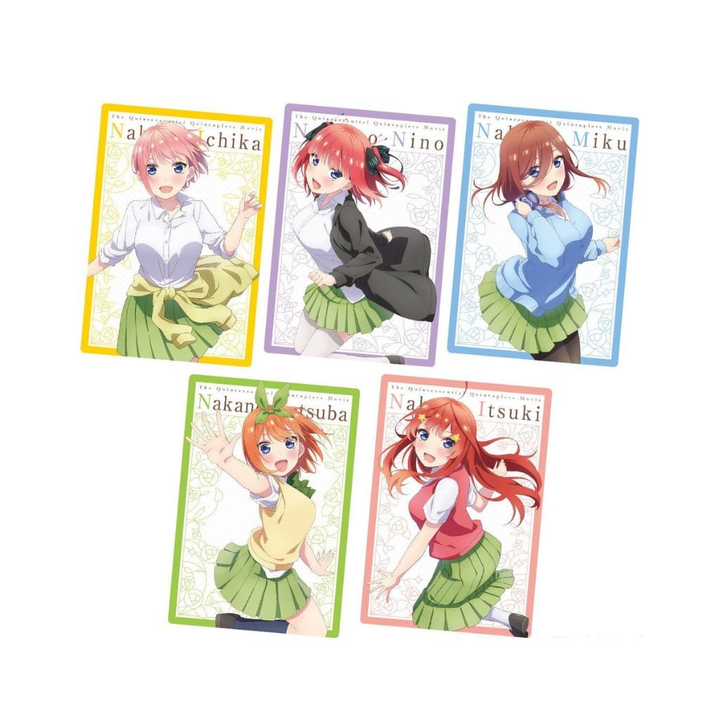 Quintessential Quintuplets Movie Wafer 3 - Rapp Collect