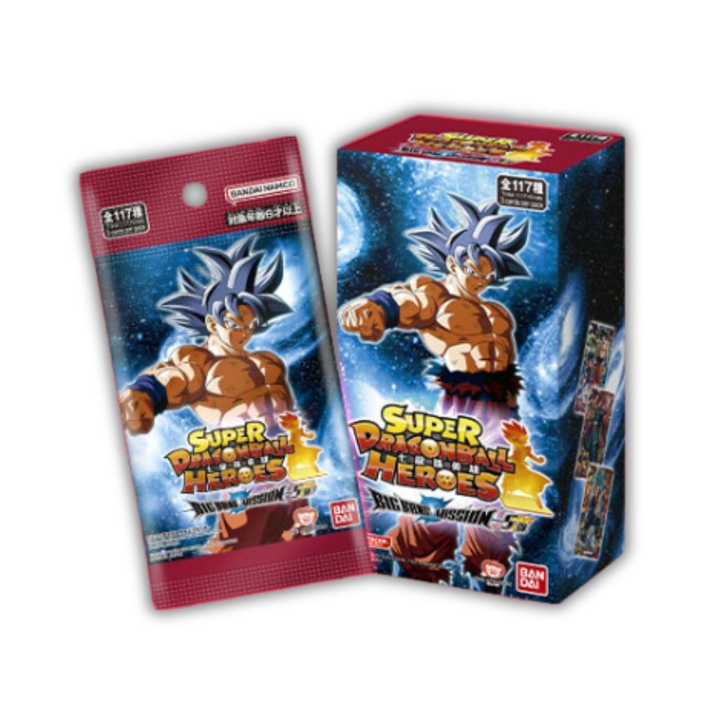 Super Dragon Ball Heroes Big Bang Mission Ver 5 Booster Box (20 packs) - Rapp Collect
