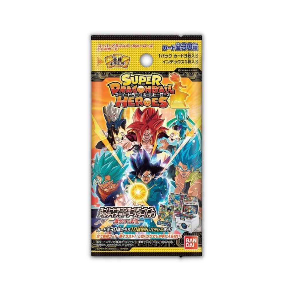 Super Dragon Ball Heroes PUMS6 Ultimate Booster Clash of Arms Booster Pack - Rapp Collect