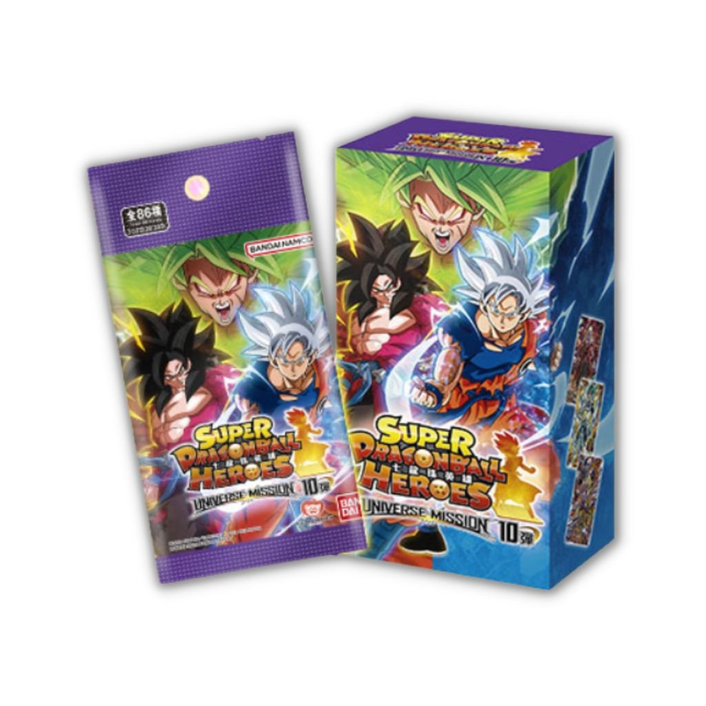 Super Dragon Ball Heroes Universe Mission 10 Booster Box (20 packs) - Rapp Collect