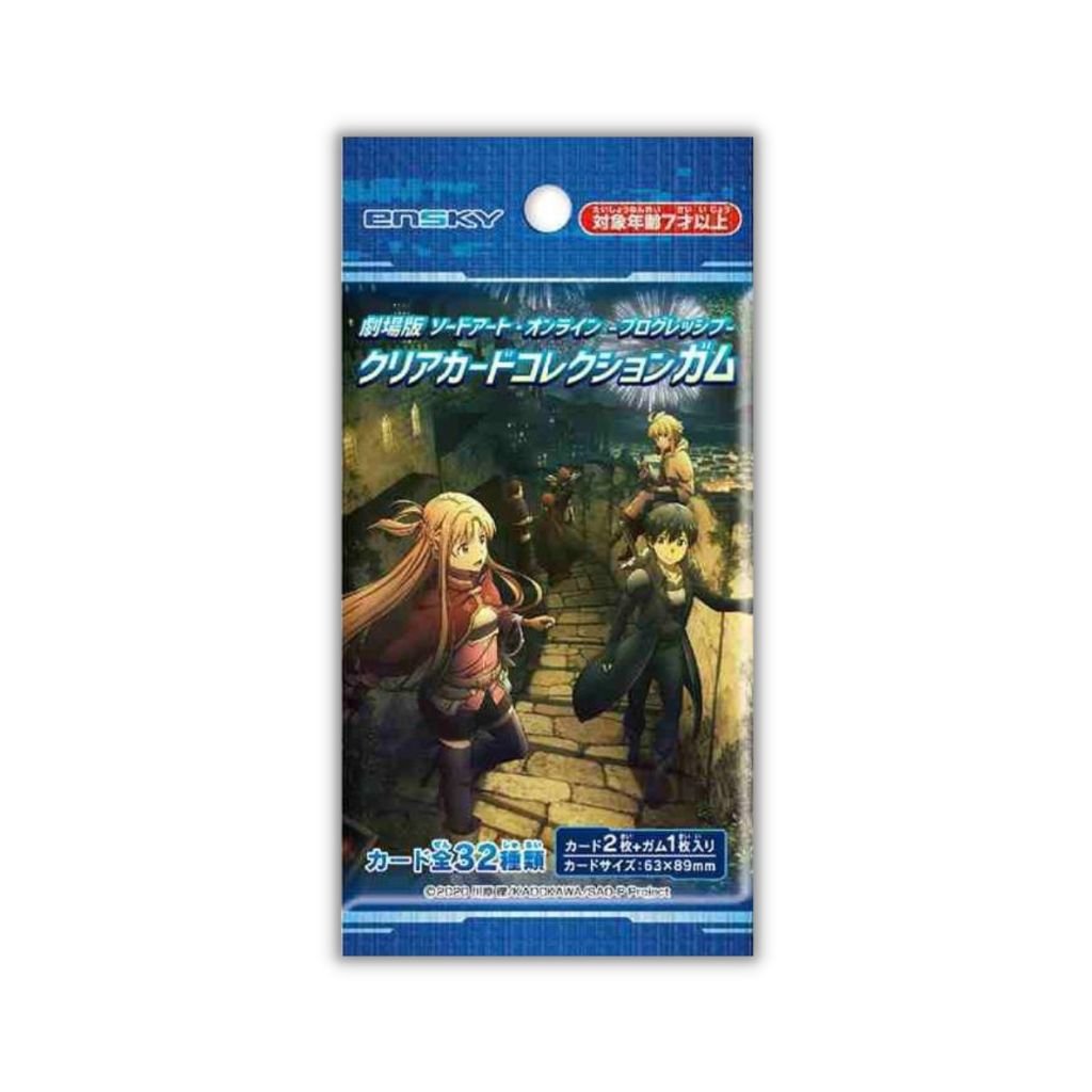 Sword Art Online -Progressive-: Clear Card Collection Gum Booster Box - Rapp Collect