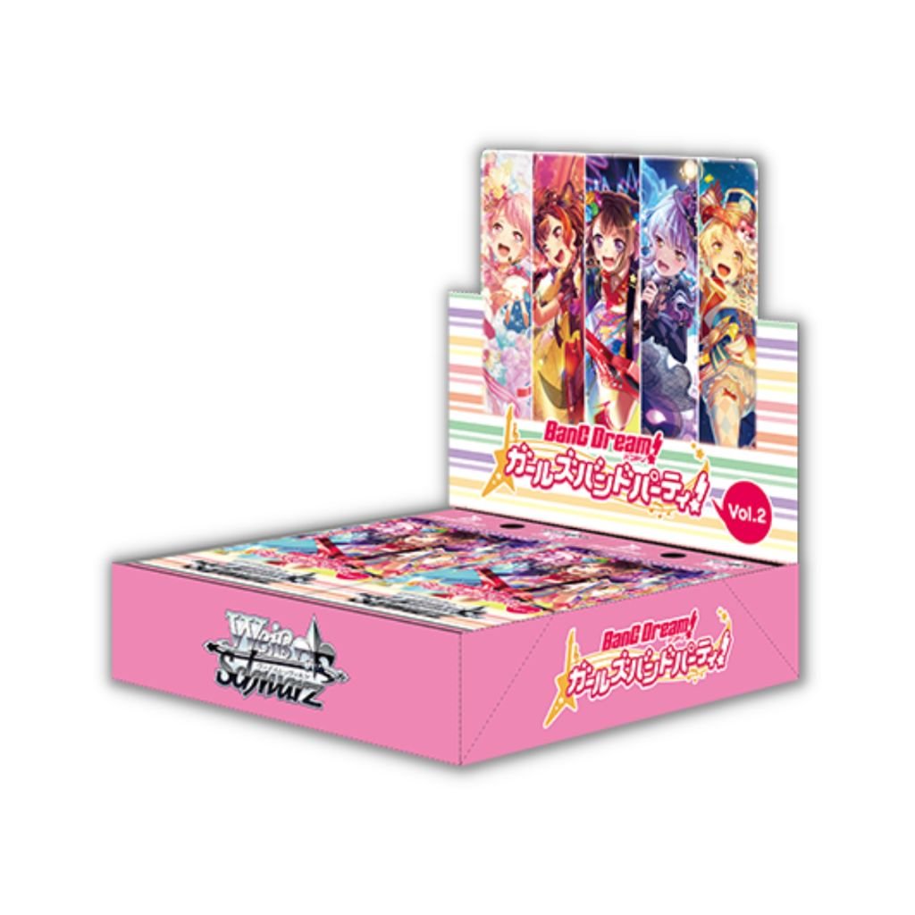 Weiss Schwarz Bang Dream! Girls Band Party Vol 2 Booster Pack - Rapp Collect