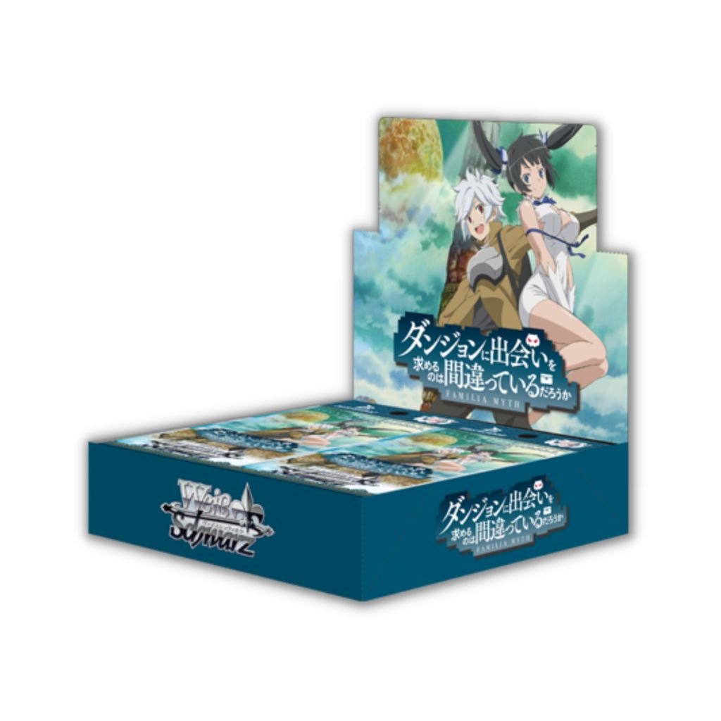 Weiss Schwarz Danmachi Booster Box (16 packs) Weiss Schwarz Danmachi Booster Box (16 packs)