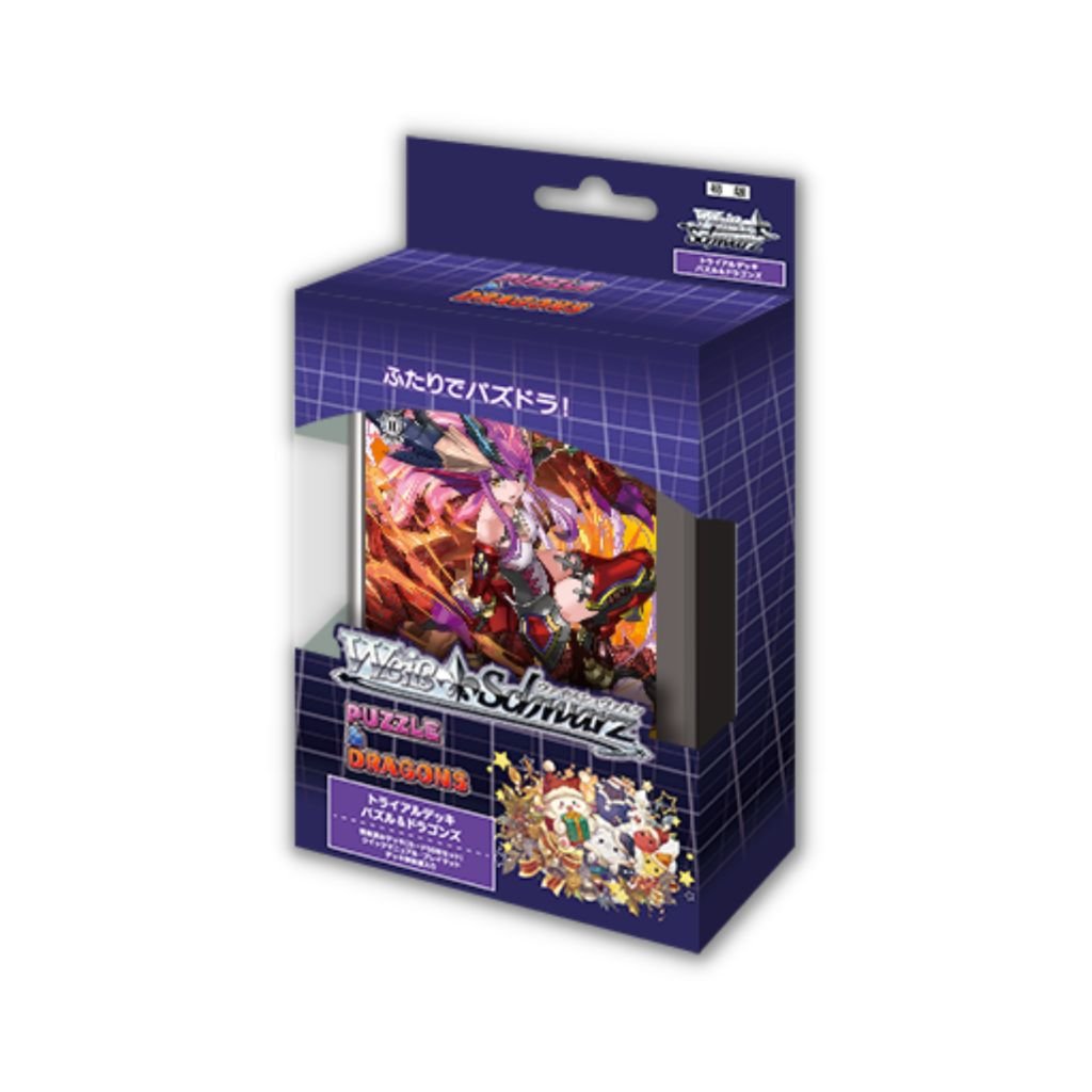 Weiss Schwarz Trial Deck Puzzle and Dragon Display (6 Trial Decks) - Rapp Collect